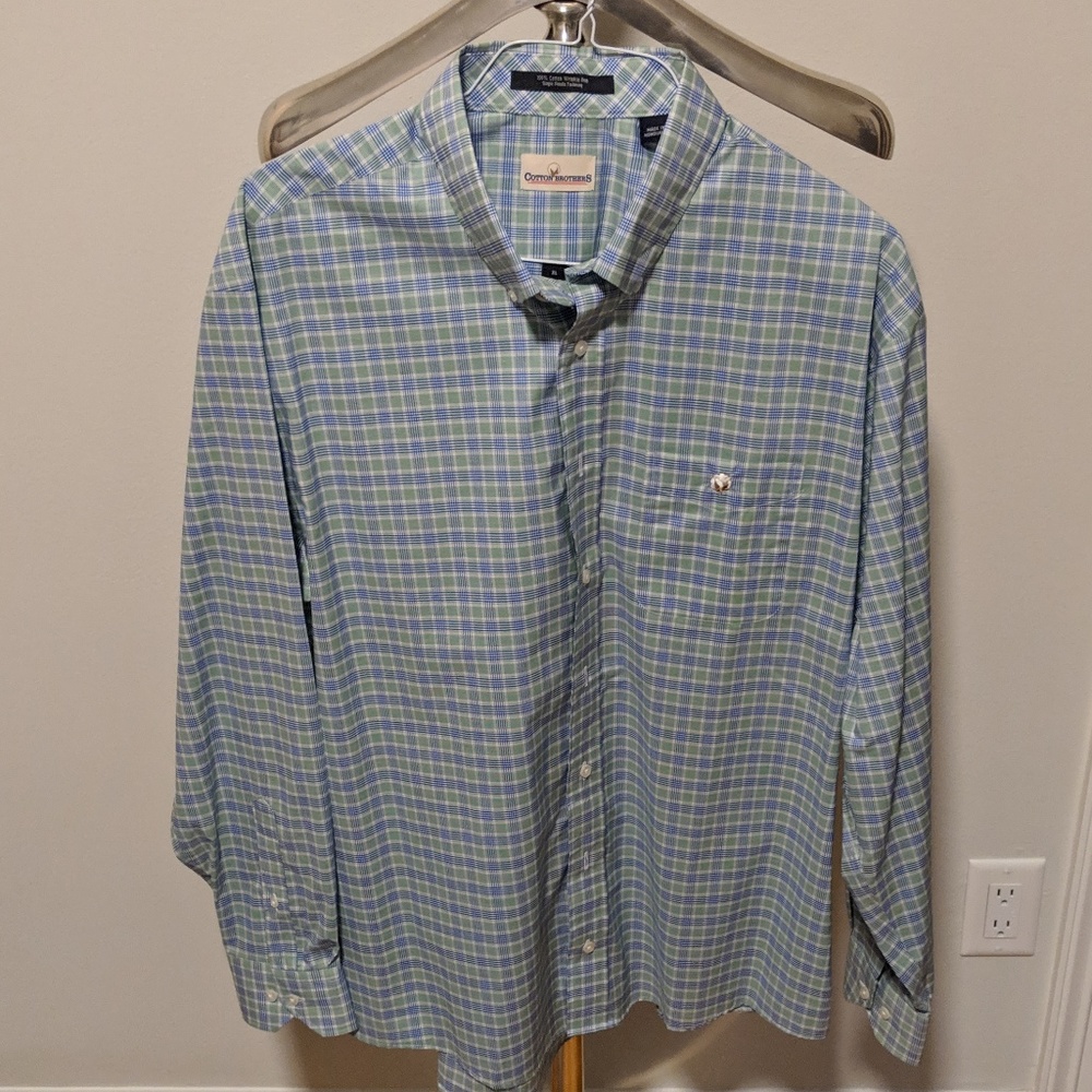 Cotton Brothers button down dress shirt